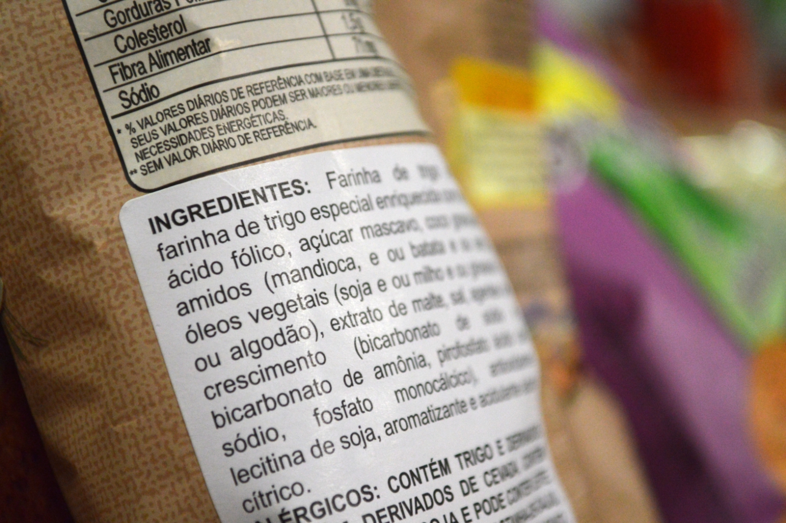Tabela nutricional e lista de ingredientes - GEPEA - Consultoria Em ...